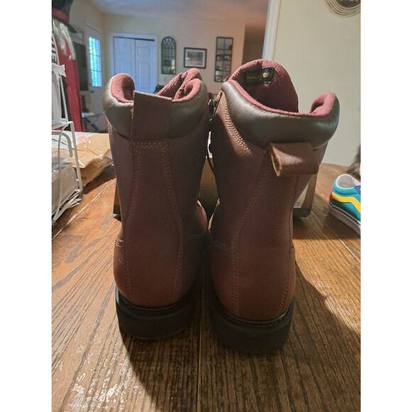 New Men's 11 EE Cabela's Iron Ridge Waterproof Hunting Winter Leather Boots 10" - Picture 6 of 9